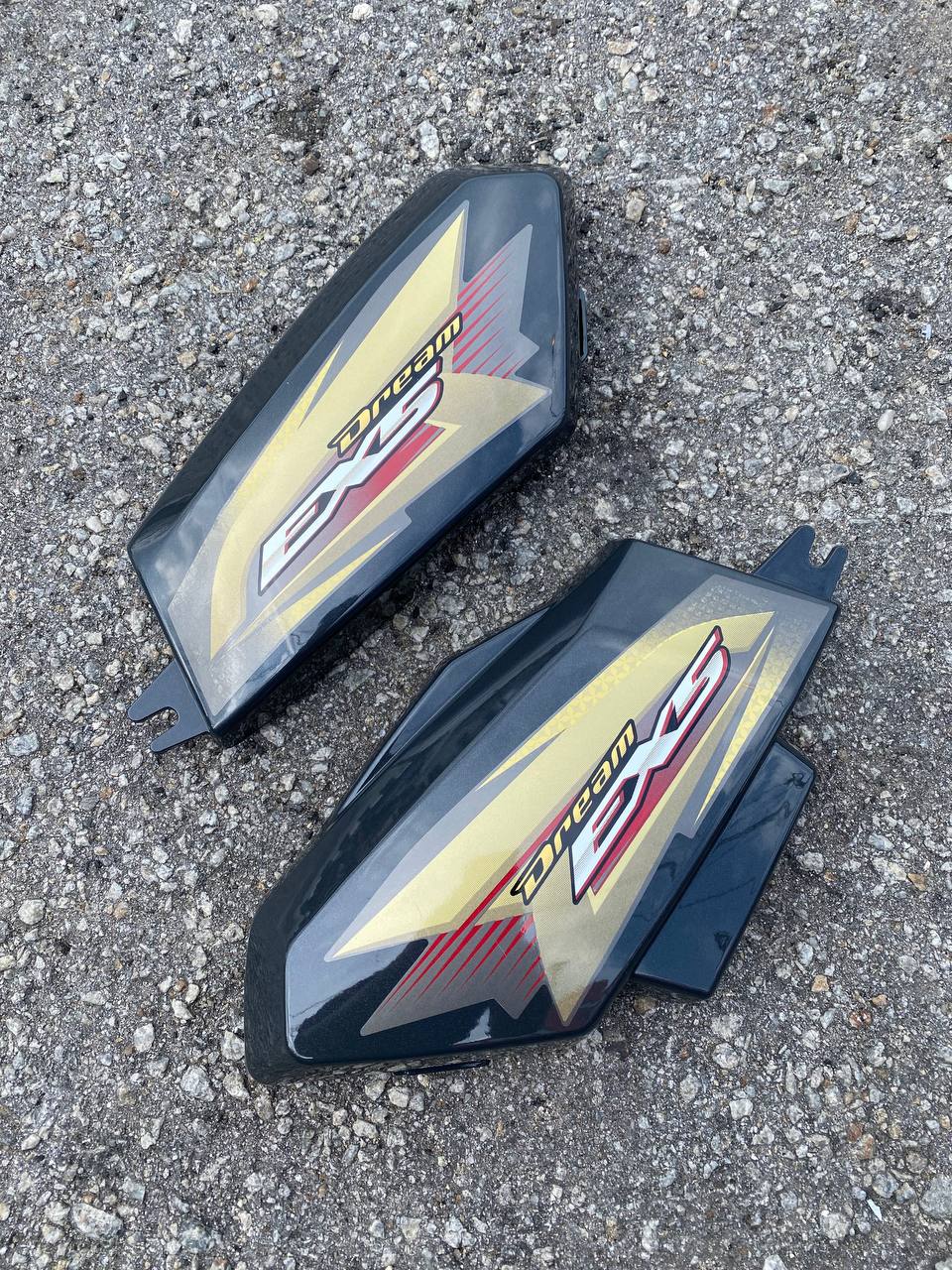 COVERSET BODYSET ORIGINAL BOON SIEW HONDA BSH EX5 DREAM GREY (N5MHB4) – SET COMPLETE ORIGINAL 100% HONDA – READY STOCK