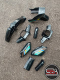 COVERSET BODYSET EX5 DREAM HONDA COVER SET CHROME / CARBON ARMY GREEN HIJAU COMPLETE M SEKI MADE IN MALAYSIA