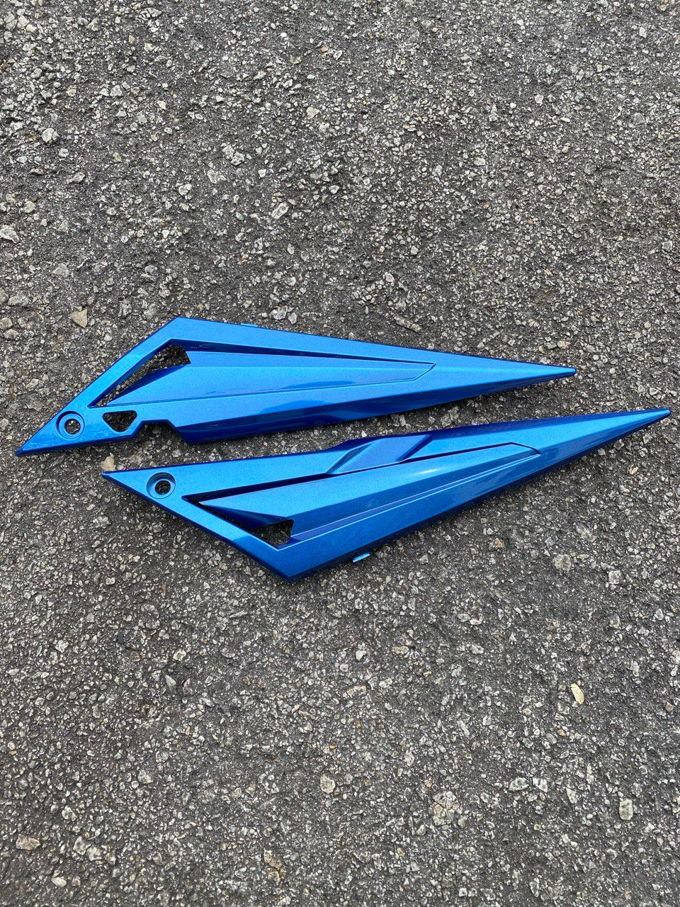 COVERSET BODYSET YAMAHA LC LC135 V1 DR SE BLUE STRIPE TANAM CODE 030 DOCTOR EDITION OEM