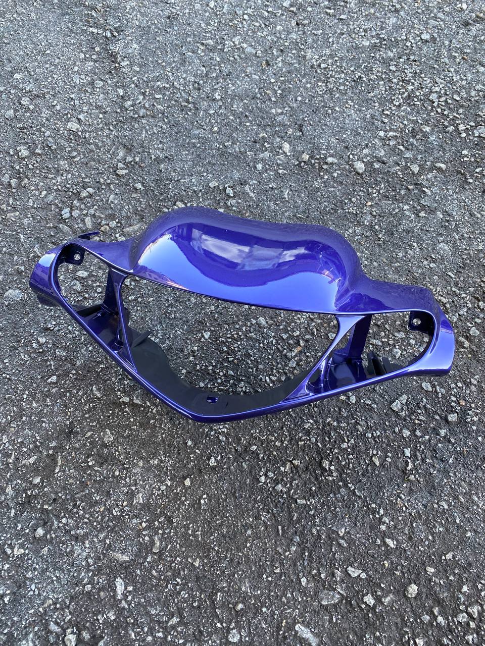 COVERSET ORIGINAL HLY – YAMAHA 125Z PURPLE PETIR STRIPE / STICKER SIAP TAMPAL – HONG LEONG YAMAHA FREE EMBLEM DADA