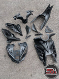 INNER LC 135 V4 V5 V6 V7 ORIGINAL 100% HLY SET HITAM MATTE FULL ITEM ( 9 ITEM ) YAMAHA ORIGINAL HONG LEONG YAMAHA