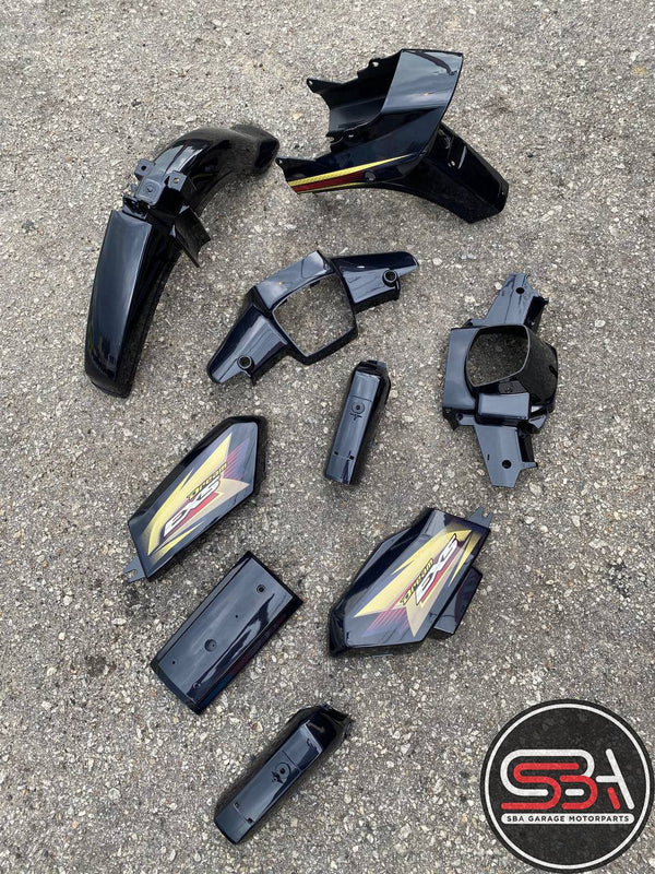 COVERSET BODYSET ORIGINAL BOON SIEW HONDA BSH EX5 DREAM GREY (N5MHB4) – SET COMPLETE ORIGINAL 100% HONDA – READY STOCK