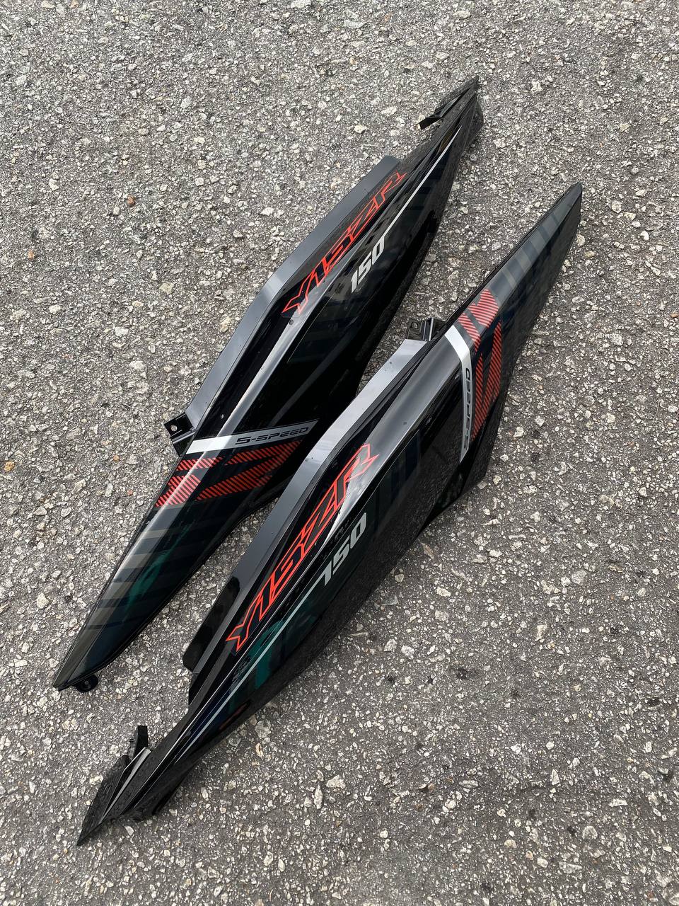 COVER SET ORIGINAL 100% HLY HONG LEONG YAMAHA Y15ZR V1 V2 HITAM FIRST EDITION BATMAN COVERSET BODYSET Y15ZR YSUKU