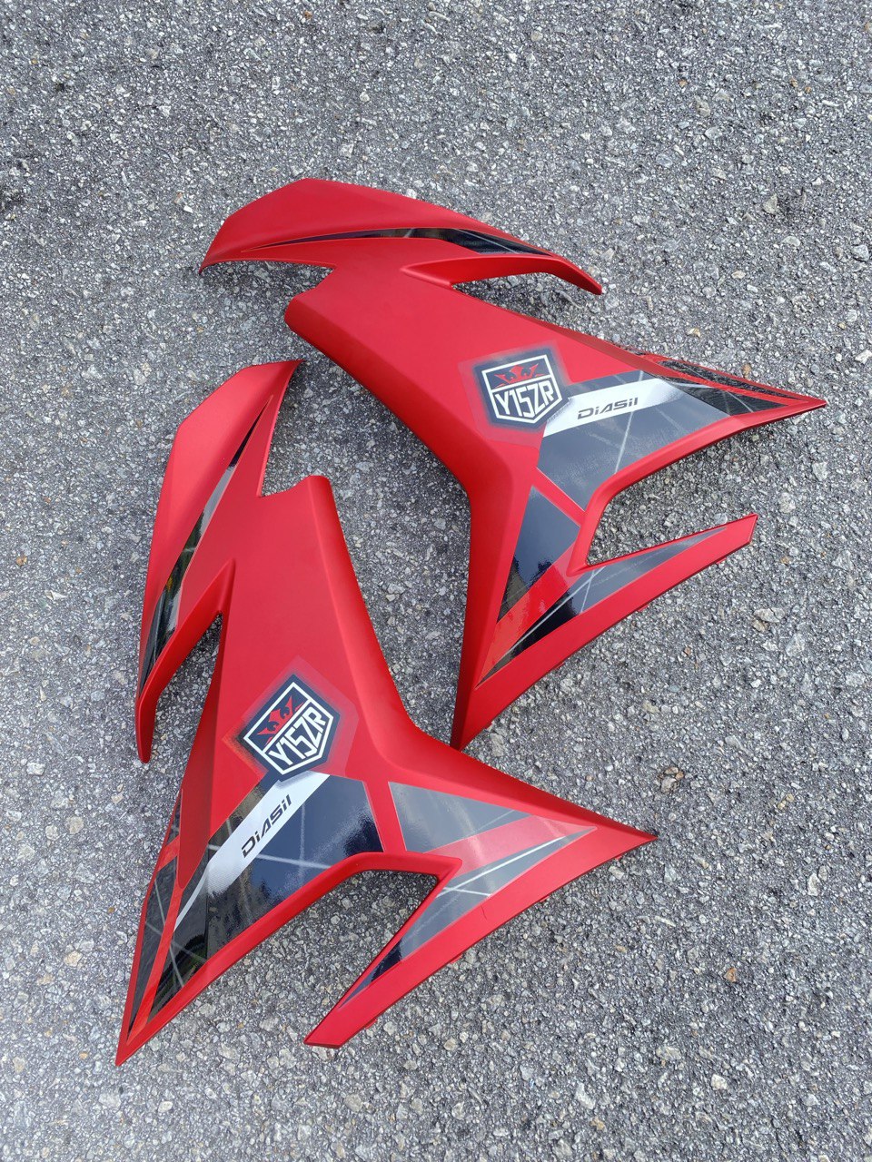COVERSET BODYSET Y15 Y15ZR YSUKU V1 V2 MDRM3 2020 100% ORIGINAL HLY RED MATTE BLACK TITAN HONG LEONG YAMAHA / VELOZI WS2