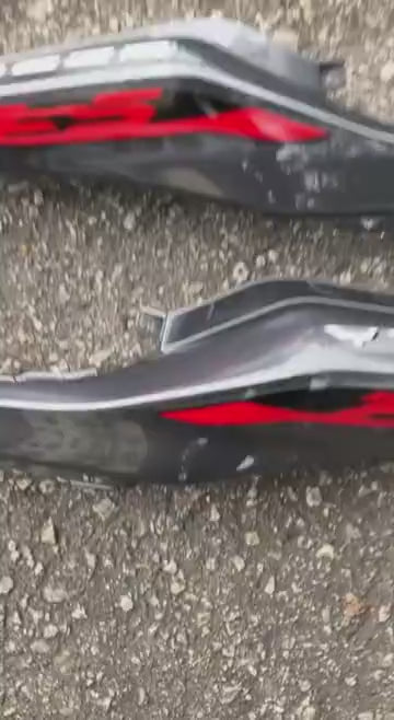 Y16 V1 V2 ABS COVERSET Y16ZR VRC GREY RED 2025 STANDARD DESIGN ORIGINAL VELOZI YAMAHA SIAP TAMPAL READY STOK