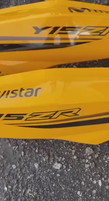 COVERSET Y15 Y15ZR V1 V2 HORNET YELLOW MOVISTAR M HITAM SIAP TANAM PREMIUM EDITION BODYSET ORIGINAL VELOZI M5