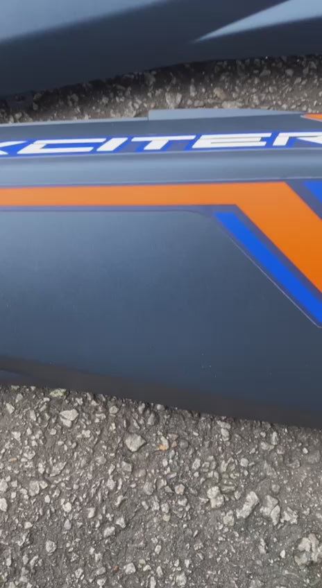 YAMAHA BODYSET LC 135 V1 V2 V3 EXCITER 2021 NEW DESIGN SPECIAL EDITION BLUE STRIPE TANAM CLEAR - OEM COVERSET