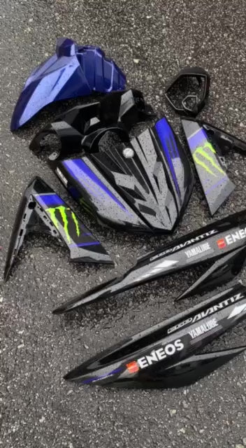 COVERSET BODYSET EGO AVANTIZ YAMAHA STICKER SIAP TANAM MONSTER LTD 005 DOCTOR FULLSET