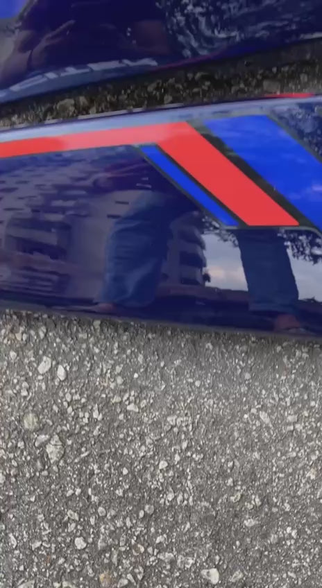 COVERSET YAMAHA BODYSET LC 135 V4 V5 V6 EXCITER 2021 BLUE STRIPE TANAM FREE EMBLEM OEM VELOZI L6-ECT-4