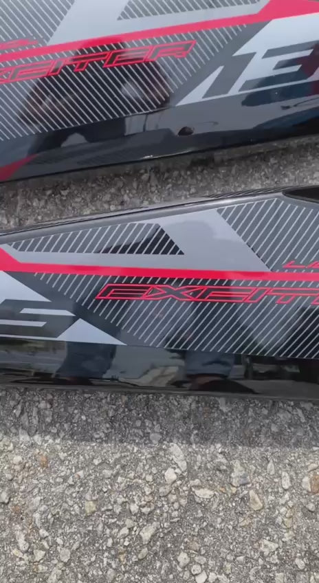 COVERSET YAMAHA LC LC135 V6 V7 EXCITER RC RM7 RED BLACK L6-RC-4 BODYSET SIAP TANAM VELOZI / DOCTOR 057