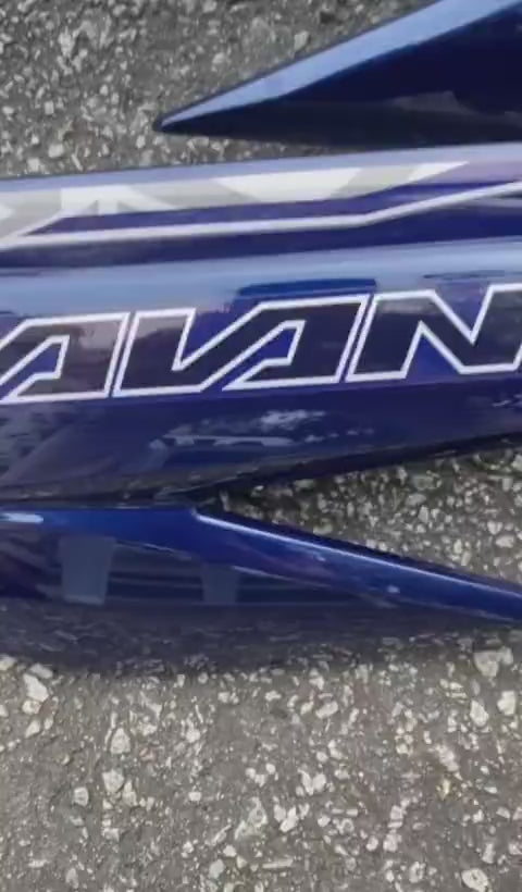 COVERSET BODYSET EGO AVANTIZ YAMAHA STICKER SIAP TAMPAL BLUE DPBMU VOM2 MATT GREY MM-03 SUPRIMO ST-02