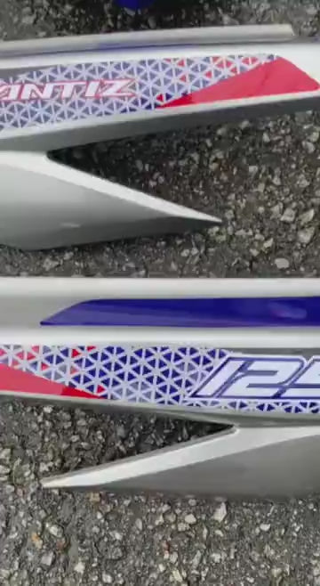 COVERSET BODYSET EGO AVANTIZ BLUE CORE BLUE M MATE / VELOZI YAMAHA STICKER SIAP TAMPAL FULLSET