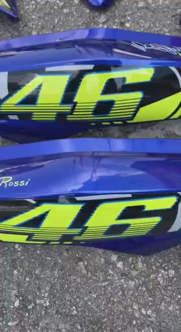 COVERSET YAMAHA BODYSET Y15 YSUKU Y15ZR V1 V2 VALENTINO ROSSI BIRU 46 BLUE SIAP TANAM ORIGINAL VELOZI VR46-2