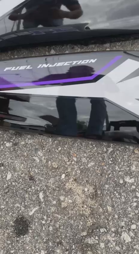 COVERSET BODYSET YAMAHA LC LC135 V6 V7 BPM1 S3 PURPLE SILVER STANDARD STRIPE TANAM VELOZI L6-ST-13 DOCTOR 047