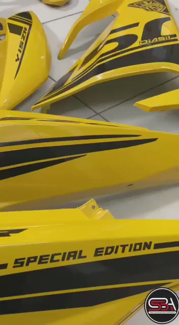 YAMAHA BODYSET Y15 YSUKU Y15ZR V1 V2 YELLOW KUNING 2022 TANAM CLEAR - ORIGINAL EQUIPMENT MANUFACTURED OEM COVERSET