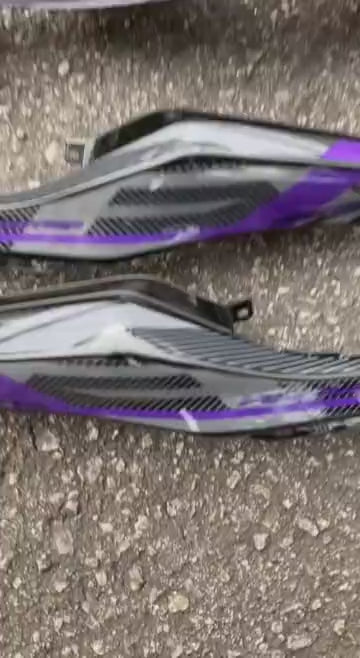 Y16 V1 V2 COVERSET Y16ZR EXCITER RC PURPLE BLACK ABS Y16-ECT-RC-11 ORIGINAL VELOZI YAMAHA SIAP TANAM READY STOK