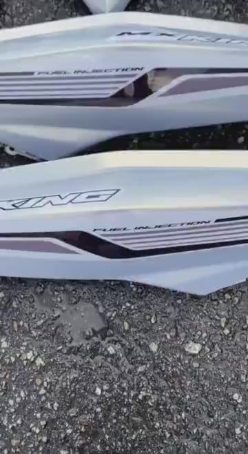 COVERSET BODYSET YAMAHA Y15 Y15ZR V1 V2 WHITE BLACK MX 03 DOCTOR SIAP TANAM