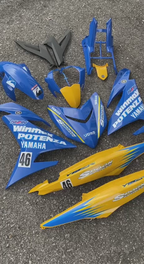 COVERSET BODYSET YAMAHA Y15 Y15ZR V1 V2 SPOON 46 DOCTOR 036 SIAP TANAM