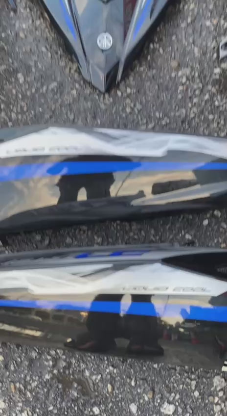 COVERSET LC 135 V2 V3 V4 HITAM SMX ORIGINAL HONG LEONG YAMAHA HLY STRIPE BIRU SILVER V7 SIAP TAMPAL