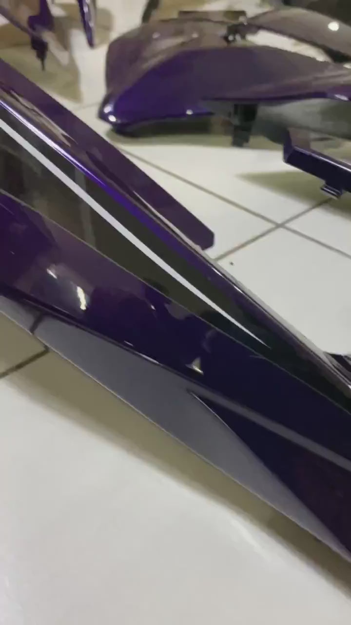 COVER SET Y15ZR V1 V2 PURPLE FULL FIRST EDITION COVERSET BODYSET Y15ZR Y15 YSUKU VELOZI SIAP TAMPAL