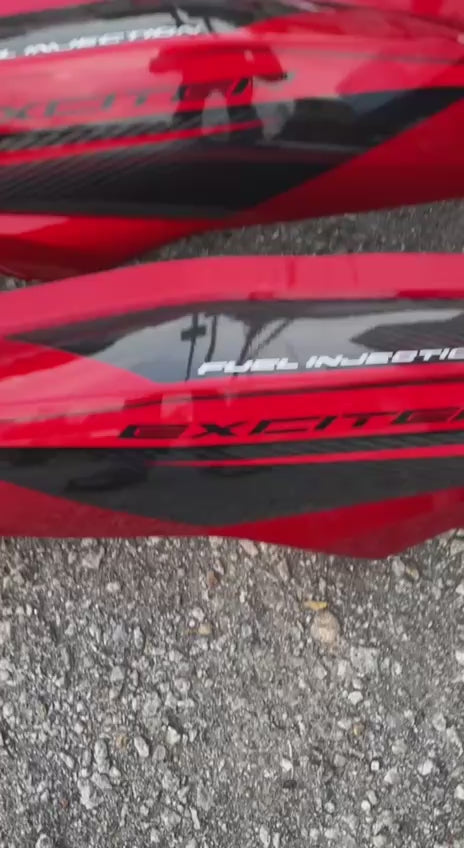 COVER SET Y15ZR V1 V2 ALL RED RC MERAH COVERSET PREMIUM EDITION BODYSET Y15ZR Y15 YSUKU  V2 NEW ORIGINAL VELOZI