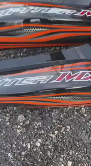 COVERSET BODYSET LC135 LC V8 ORANGE FUEL INJECTION FI YAMAHA SIAP TANAM DOCTOR 026 OEM EDITION