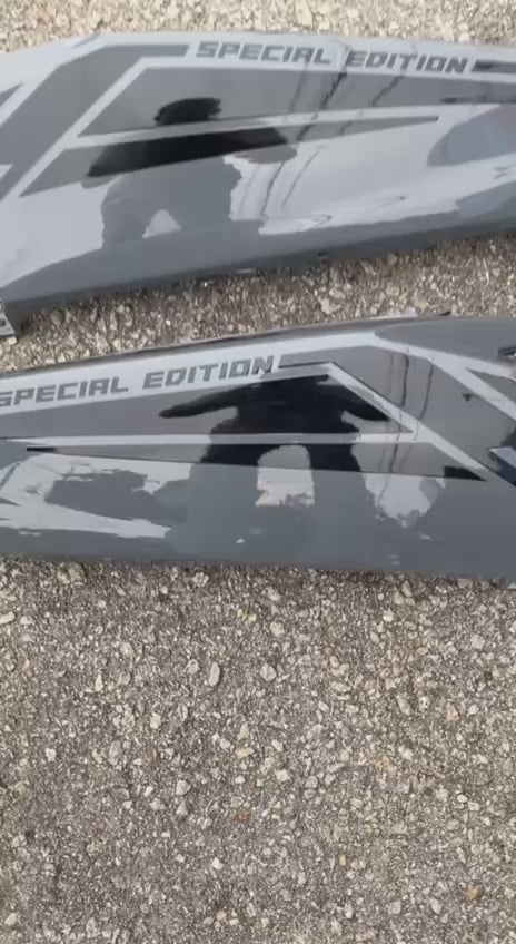 COVER SET LC LC135 OEM V6 V7 NARDO GREY MATELIC 2022 011 - COVERSET BODYSET OEM/DOC SIAP TANAM