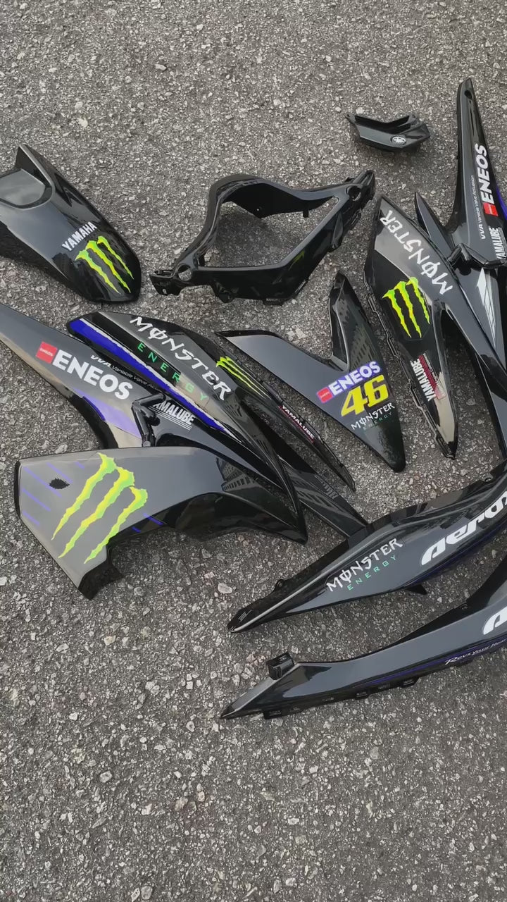 COVERSET BODYSET NVX 155 NVX155 V1 YAMAHA DOCTOR MONSTER LTD 011 SIAP TANAM
