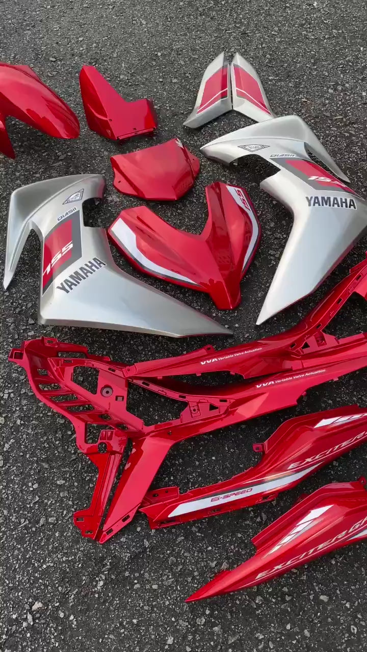 Y16 COVERSET Y16ZR RM7 S3 EXCITER GP MERAH RED TANAM ORIGINAL VELOZI YAMAHA TANAM ECT-GP-3 READY STOK