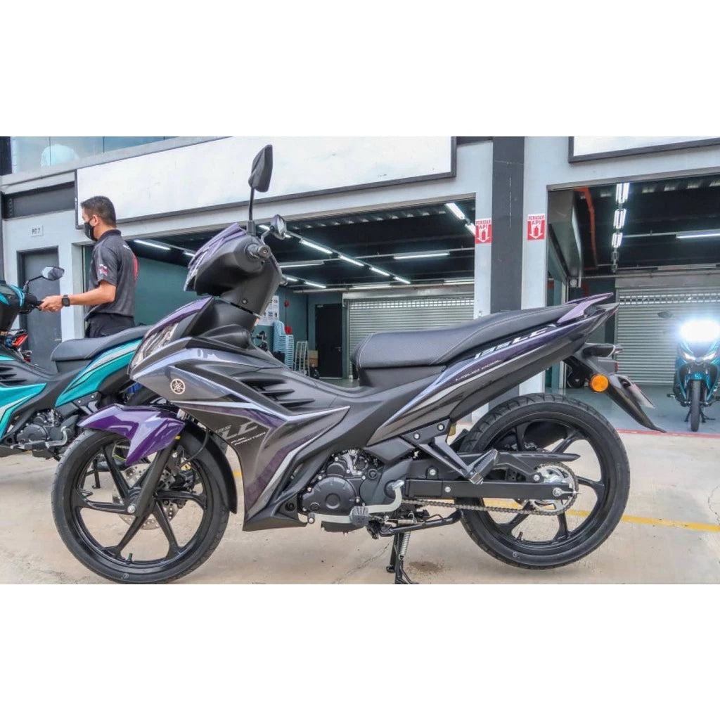COVERSET BODYSET LC135 LC V8 FUEL INJECTION DNPM1 PURPLE GREY BDK1 HLY HONG LEONG YAMAHA / VELOZI / M SEKI  / VDOCTOR
