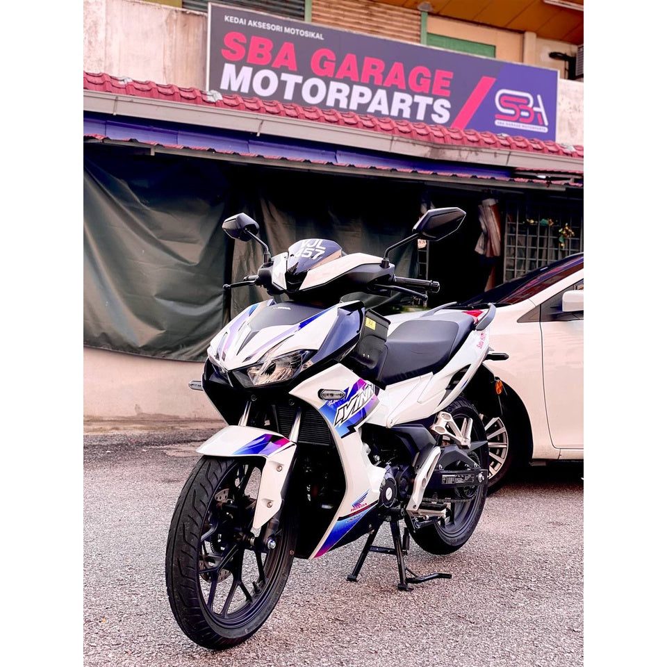 HONDA RSX RS-X 150 RSX150 COVERSET DOCTOR WINNER WHITE PUTIH 008 COLOR SIAP TANAM CLEAR FIT DENGAN BODY