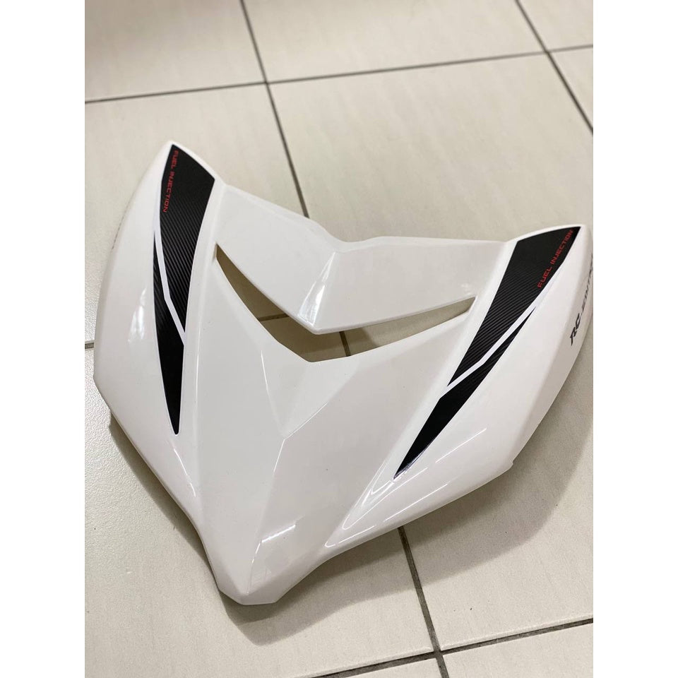 COVERSET Y15ZR V1 V2 EXCITER RC BLACK WHITE PUTIH HITAM COVER SET BODYSET Y15ZR Y15 YSUKU VELOZI SIAP TANAM