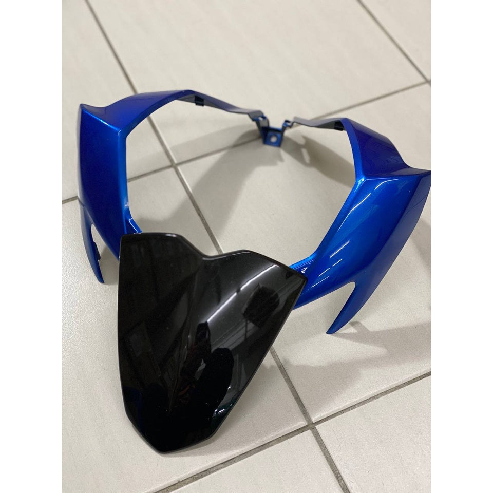 COVERSET BODYSET YAMAHA Y15 Y15ZR YSUKU V1 V2 BLUE BLACK BIRU STORM VELOZI STICKER SIAP TAMPAL KILANG 2019