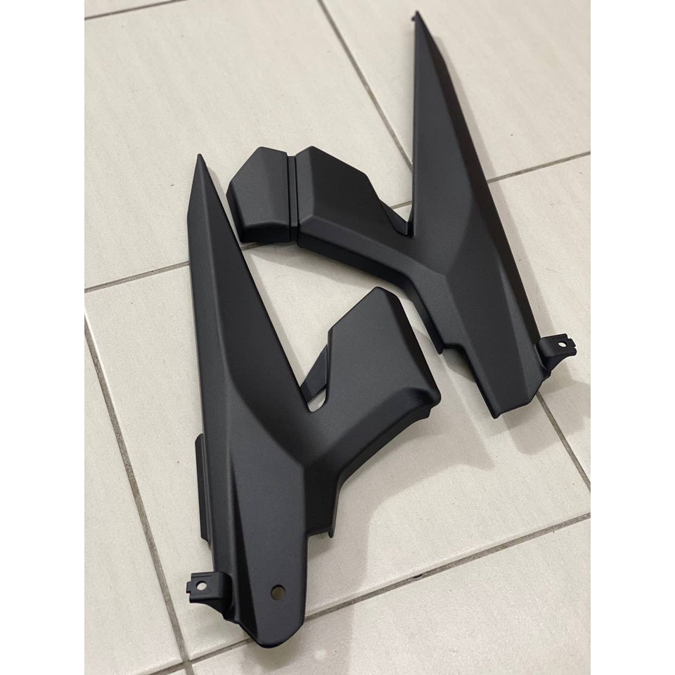 MALIBU COVERSET YAMAHA LC LC135 V2 EXCITER R CRYSTAL WHITE BLACK HITAM PUTIH BODYSET SIAP TANAM VELOZI WITH COVER METER
