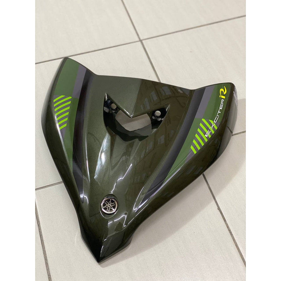 MALIBU COVERSET YAMAHA LC LC135 V2 EXCITER R ARMY GREEN BODYSET SIAP TANAM VELOZI WITH COVER METER EMBLEM