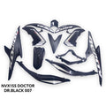 COVERSET BODYSET NVX 155 NVX155 V1 YAMAHA DOCTOR BLACK HITAM 007 SIAP TANAM