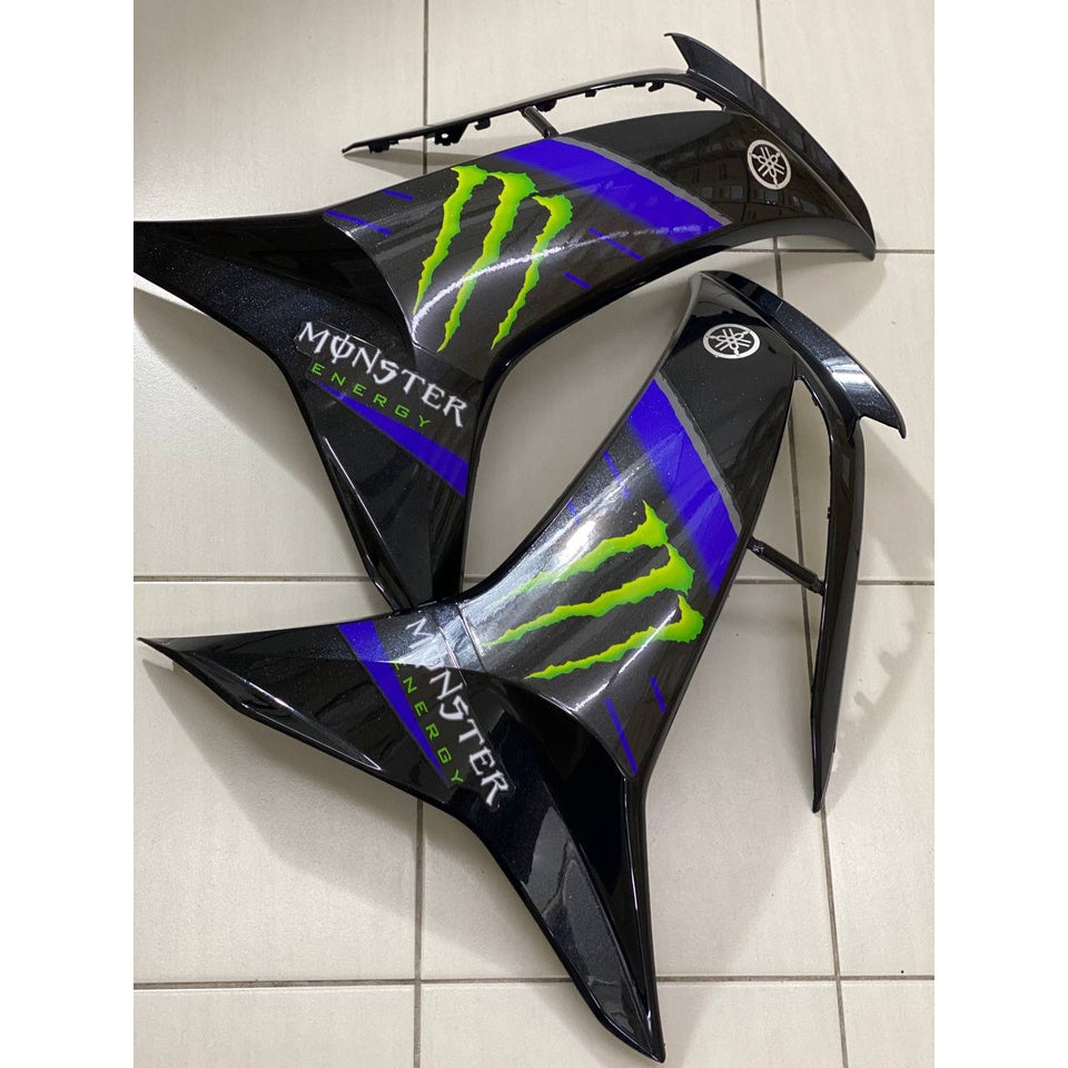 COVERSET BODYSET LC135 LC V8 MONSTER LTD FUEL INJECTION FI YAMAHA SIAP TANAM DOCTOR 005 OEM