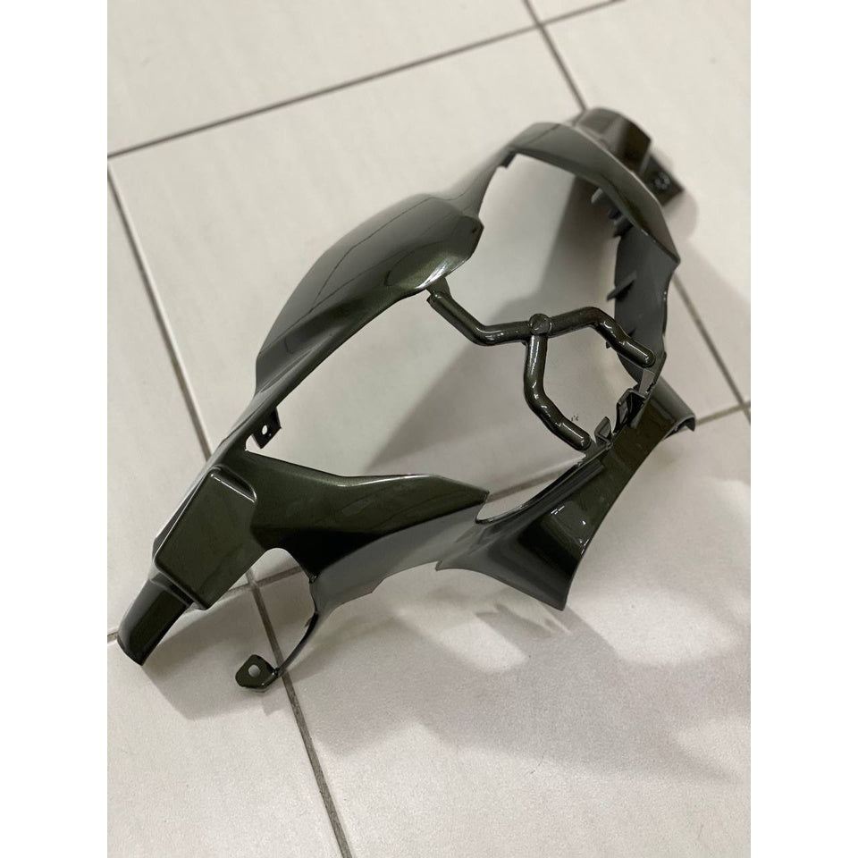 MALIBU COVERSET YAMAHA LC LC135 V2 EXCITER R ARMY GREEN BODYSET SIAP TANAM VELOZI WITH COVER METER EMBLEM