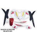 COVERSET BODYSET NVX 155 NVX155 V2 YAMAHA DOCTOR VELOZI 60TH ANNIVERSARY WORLD GP 001 SIAP TANAM NVX-V2-MXK-1
