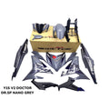COVERSET BODYSET YAMAHA Y Y15 Y15ZR V1 V2 DR SP NANO NARDO GREY VIETNAM EDITION DOCTOR SIAP TANAM 019